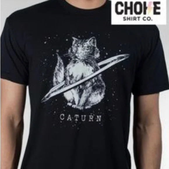 Caturn graphic tee - Picture 3 of 5